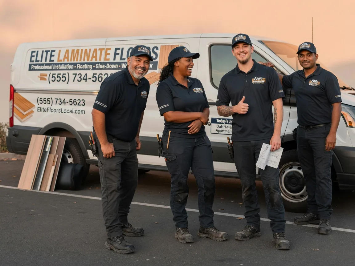 Laminate flooring installation company in Markham, VA